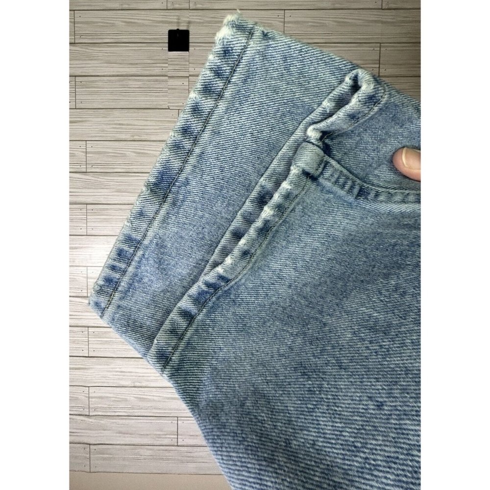 Wrangler Men's Rugged Wear 100% Cotton Regular Fit Denim Blue Jeans Size 40x32 - Picture 5 of 10